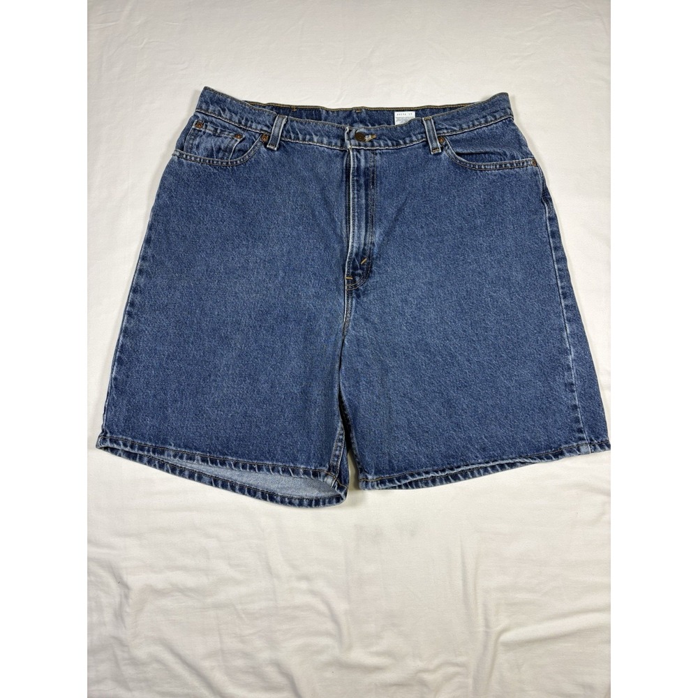 Vintage Levis 522 Mom Shorts Sz 18 September 1995 100% Cotton Medium Wash USA